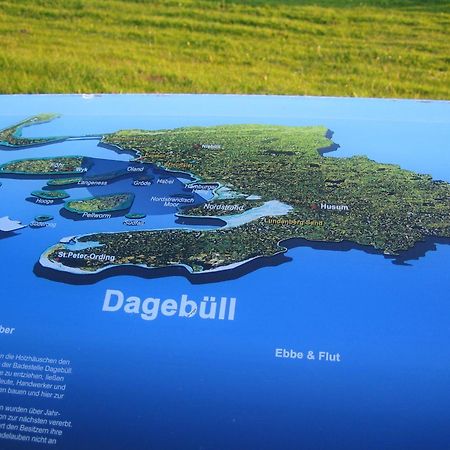 Haus Halligblick, Ferienwohnungen Am Wattenmeer, Whg Hamburger Hallig Dagebüll Eksteriør bilde